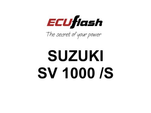 ECUflash - SUZUKI SV1000 /S
